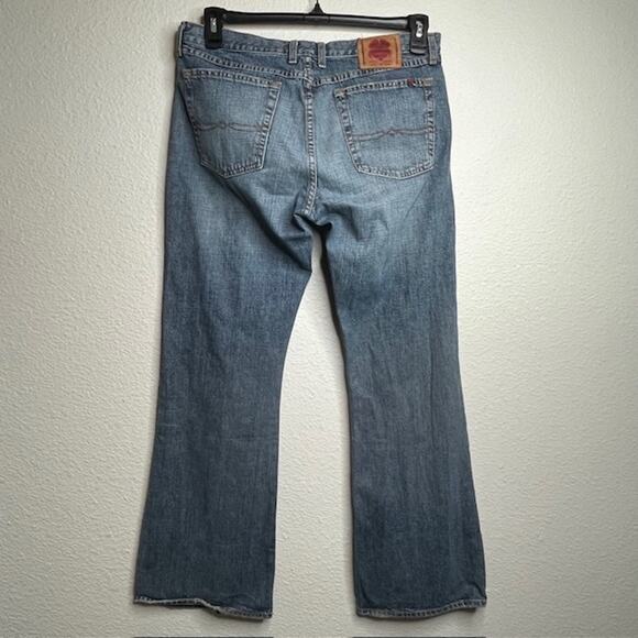 Vintage Lucky Brand Dungarees Lowdown Jeans Size 14/32 - Picture 3 of 5